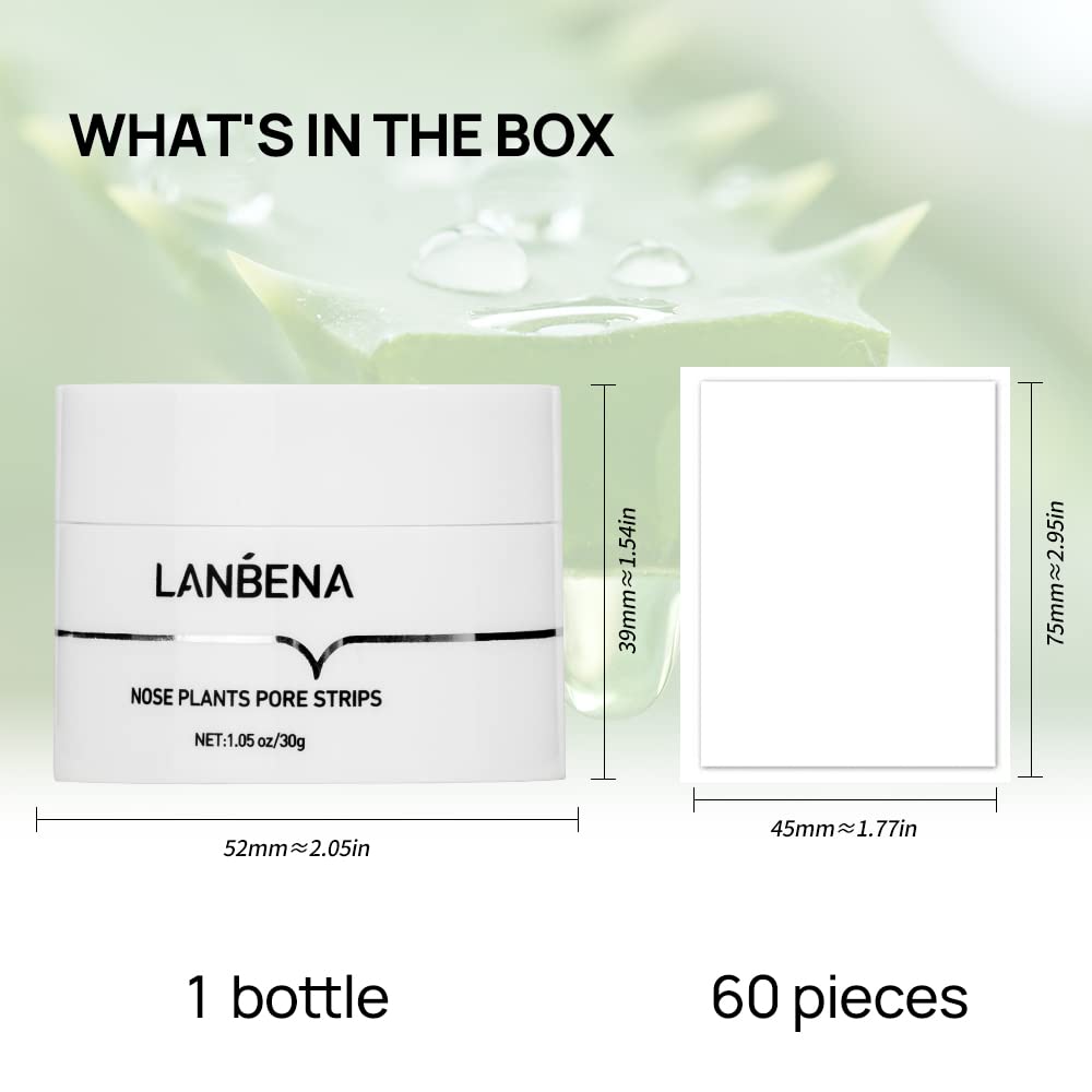 LANBENA Blackhead Pore Strips