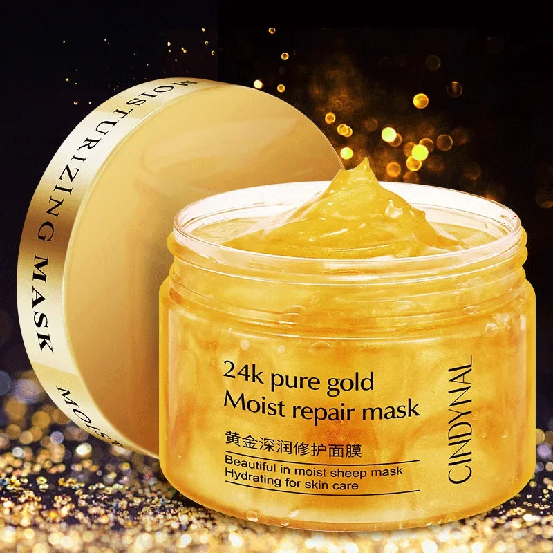 24K Gold Anti-Aging Mask | Gold Skin Sleeping Mask | Éclat Élite