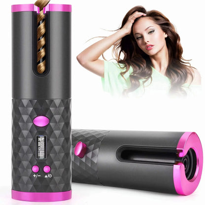 Portable Automatic Hair Curler | Portable Automatic Curler|Éclat Élite