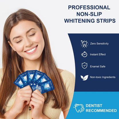 Teeth Whitening Strips, Professional White Strips Teeth Whitener for Tooth Whitening, 28Pcs